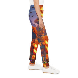 Halloween Pumpkin Village Kids Joggers 7