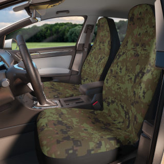 Green Brown Digital Camo Car Seat Covers | Military Style Seat Cover 6