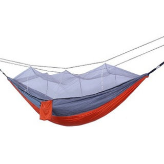 Anti-Mosquito Camping Hammock | 210T Nylon Outdoor Bed with Net 4
