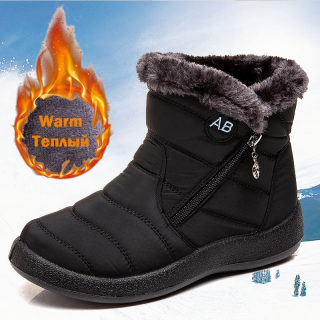 Women's Waterproof Snow Boots | Casual Lightweight Warm Winter Ankle Boots 5