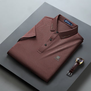 Polo Collar Short Sleeve T-Shirt for Men | Summer Business Casual 4
