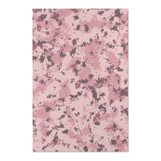 Pink Digital Camo Area Rug 3