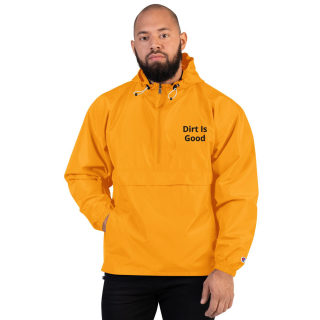 Embroidered Champion Packable Jacket "Dirt Is Good" 7