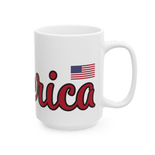 America peace sign Mug | American flag peace hand, patriotic coffee cup 8