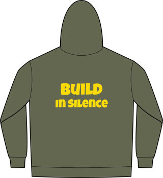 Build in Silence Hoodie 6