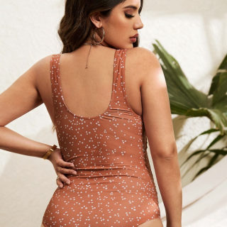 Floral one-piece swimsuit 2