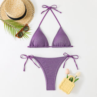 Solid Color bikini set (tie-up) 4