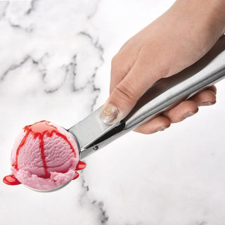 Stainless Steel Ice Cream & Fruit Scoop 3