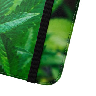 Marijuana leaf flip case 206