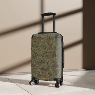 Digital Camo Suitcase | Carry-On Luggage with Telescoping Handle 13
