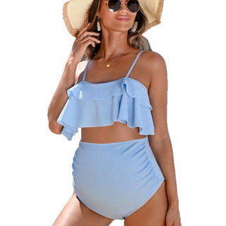 Maternity bikini set (high-waisted) 5