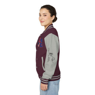 Trick or Treat Jack-o'-Lantern Letterman Jacket | Halloween Varsity Jacket 59