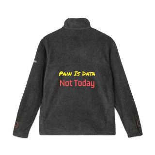 Pain Is Data Not Today fleece jacket 4