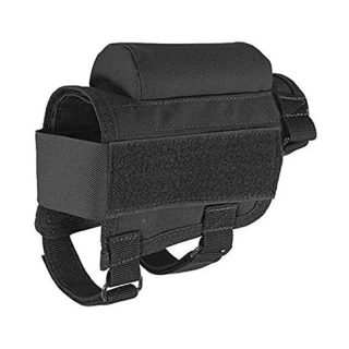 Outdoor Tactical Cheek Rest Bag | Bullet Pouch 2-in-1 Gun Stock Bag 2