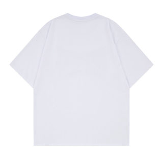 Color Block Embroidered Short Sleeve T-Shirt 2
