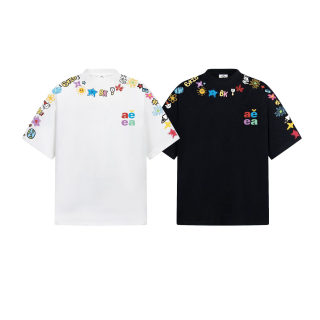 Cartoon Graffiti Print T-Shirt | Colorful Letter Streetwear Unisex 5