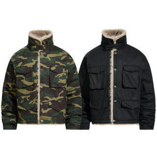 Street Style Motorcycle Jacket | Mountain Hawk Design, Winter Warm 4