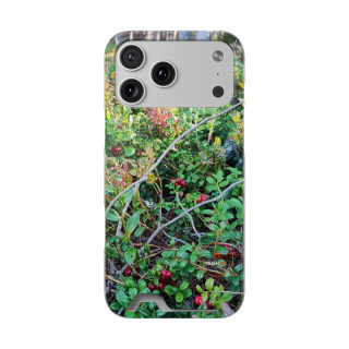 Wild berry bush phone case 28