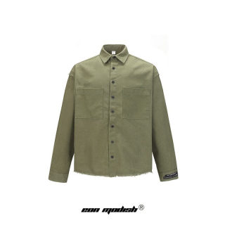 Street-Style Loose Long-Sleeve Shirt