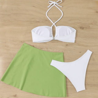 Solid Color bikini set 4
