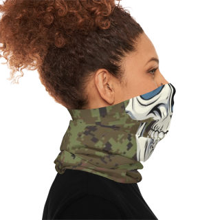 Skull Camo Neck Gaiter 6