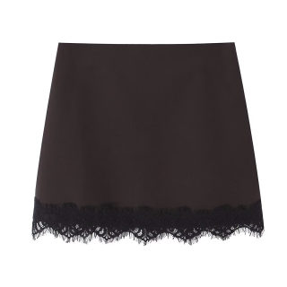Women's Lace Hem Skirt Pants | Elegant Versatile 5