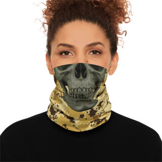 Desert Digital Camouflage Skull Neck Gaiter 4