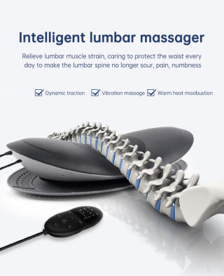 Inflatable Waist Massage Belt for Heat & Lumbar Traction