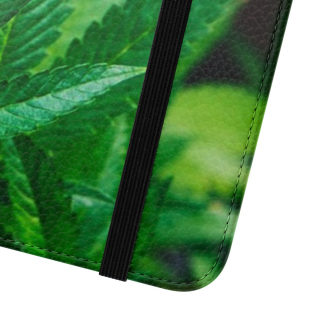 Marijuana leaf flip case 199