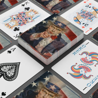 Uncle Sam Poker Playing Cards | American Flag Card Deck 6