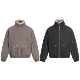 Retro Workwear-Style Padded Jacket 5