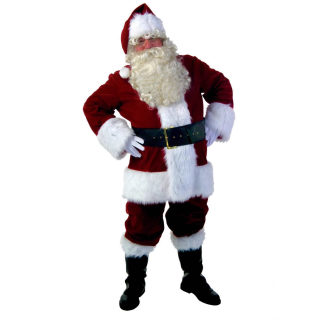 Christmas Party Santa Claus Costume, Multiple Sizes 2