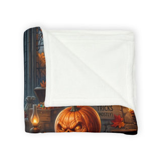 Jack-o'-Lantern Candy Feast Blanket 10