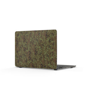 Green Camo Pattern MacBook Case | Military Camouflage Laptop Cover 2