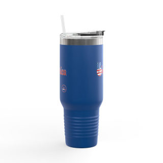'Merica Peace Hand travel mug, 40oz insulated tumbler 7