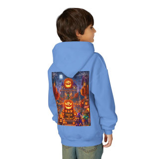Spooky Pumpkin Patch Trick or Treat Kids Hoodie 75