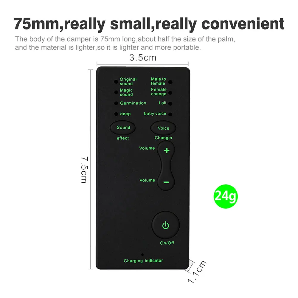 Voice Changer Microphone | For PS4, Xbox, PC, Phone, Tablet — 7 Sound Effects 4