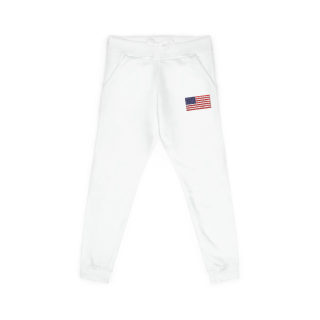 American flag embroidered sweatpants 17