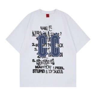 Color Block Washed Short Sleeve T-Shirt