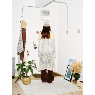 Bubble Gauze Checkered Long Sleeve Shirt 3