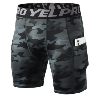 Men's PRO Gym Shorts with Pockets | Sports Running Training 6