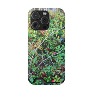 Wild berry bush phone case 48