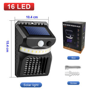 LED Solar Mosquito Killer Wall Lamp | Garden Sensor Light 3