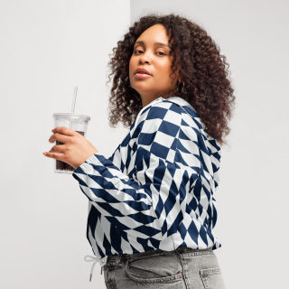Women's Cropped Windbreaker 6