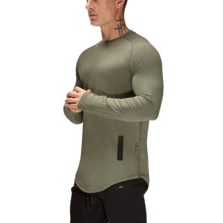 Men's Long-Sleeve Quick-Dry Training Shirt