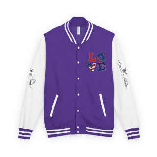 Trick or Treat Jack-o'-Lantern Letterman Jacket | Halloween Varsity Jacket 13