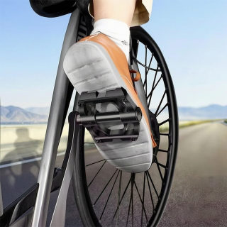 Bike accessory — universal aluminum alloy pedals with sealed bearings 6