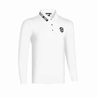 Men's Long Sleeve Golf Sports Pullover | Lapel Sweater Shirt