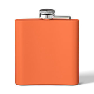 American flag flask, stainless steel 6oz 13