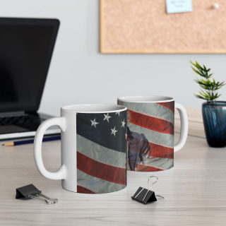 Uncle Sam Pointing Mug | American Flag Ceramic Mug 11
